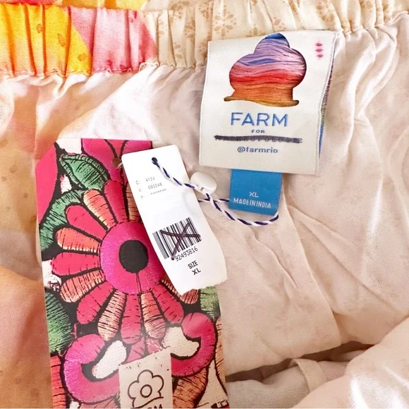 Anthropologie Farm Rio Floral Halter Jumpsuit